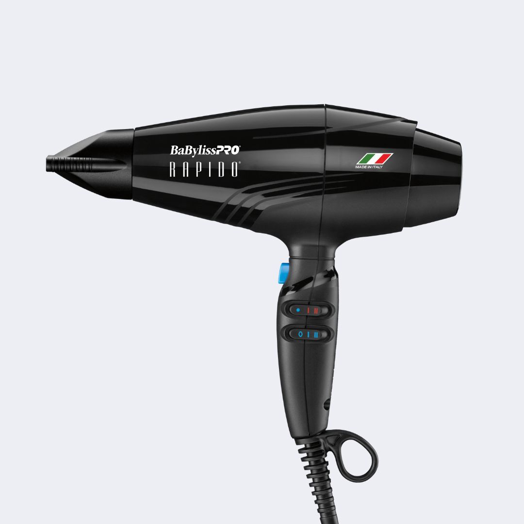 貴重フェラーリ製ドライヤー　BaBylissPRO RAPIDO BaBylissPRO Rapido Dryer (BLACK)